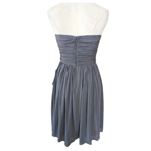 J. CREW NWT Arabelle Liquid Jersey Strapless Dress Size 8 - Picture 5 of 10